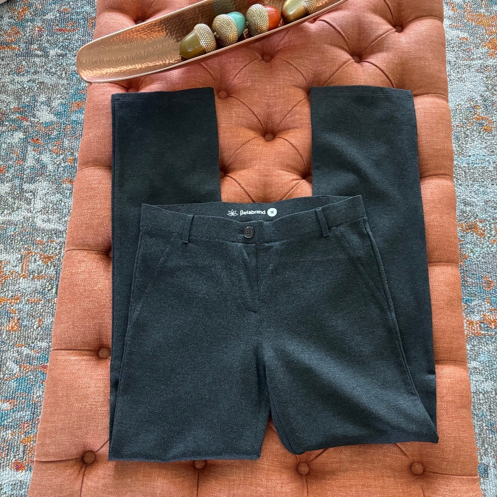 NWOT Betabrand Dress Straight Leg Yoga Pants Sz M